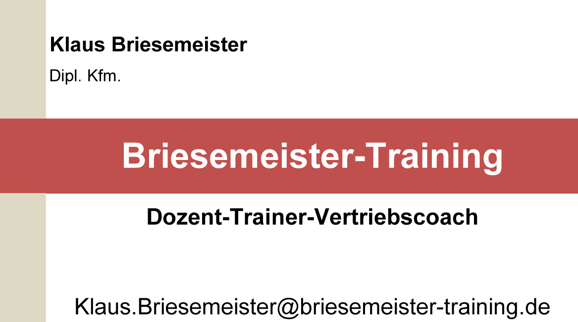 Briesemeister-Training